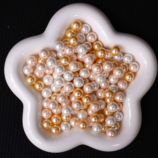 【P3】~Golden Blossom~ High Quality Shell Pearl(10') & Metal